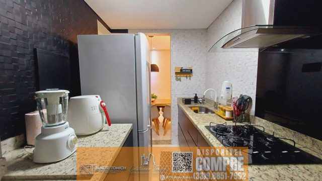 APARTAMENTO 02 QTOS – ÁREA GOURMET – PISCINA – R$ 270.000,00