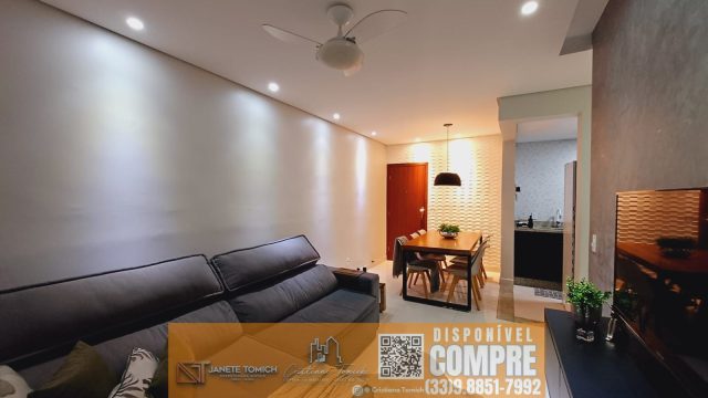 APARTAMENTO 02 QTOS – ÁREA GOURMET – PISCINA – R$ 270.000,00