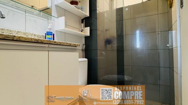 APARTAMENTO – ÁREA GOURMET – PISCINA – R$ 250.000,00