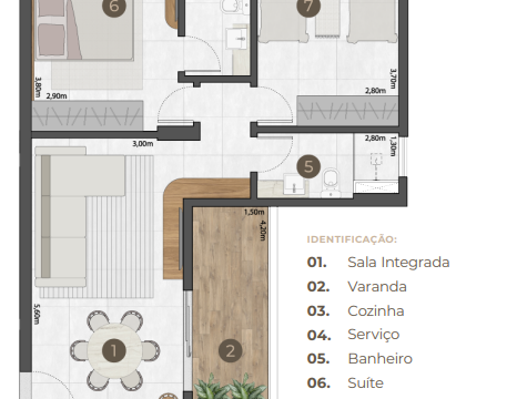 LANÇAMENTO – APARTAMENTOS CENTRO – R$ 418.000,00