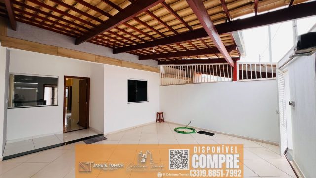 EXCELENTE CASA AMPLA  02 QTOS – GARAGEM – R$ 360.000,00 – BAIRRO LARANJEIRAS