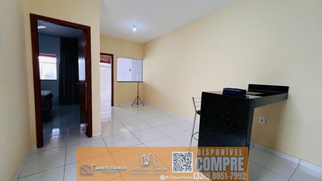 EXCELENTE CASA AMPLA  02 QTOS – GARAGEM – R$ 360.000,00 – BAIRRO LARANJEIRAS