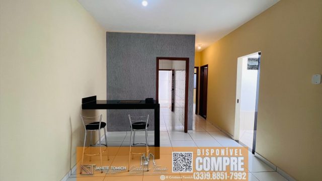 EXCELENTE CASA AMPLA  02 QTOS – GARAGEM – R$ 360.000,00 – BAIRRO LARANJEIRAS