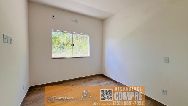 CASA NOVA PROX.CENTRO – 03 QTOS – SUÍTE – GARAGEM R$ 410.000,00