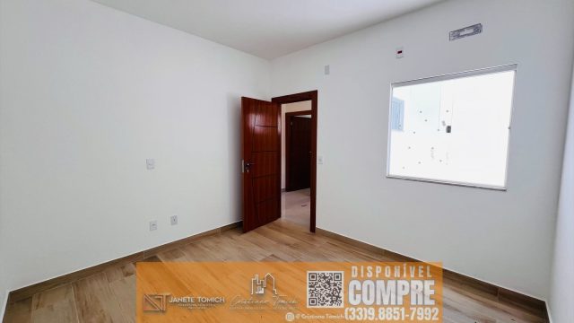 CASA NOVA PROX.CENTRO – 03 QTOS – SUÍTE – GARAGEM R$ 410.000,00