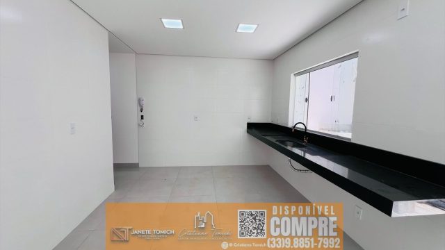 CASA NOVA PROX.CENTRO – 03 QTOS – SUÍTE – GARAGEM R$ 410.000,00