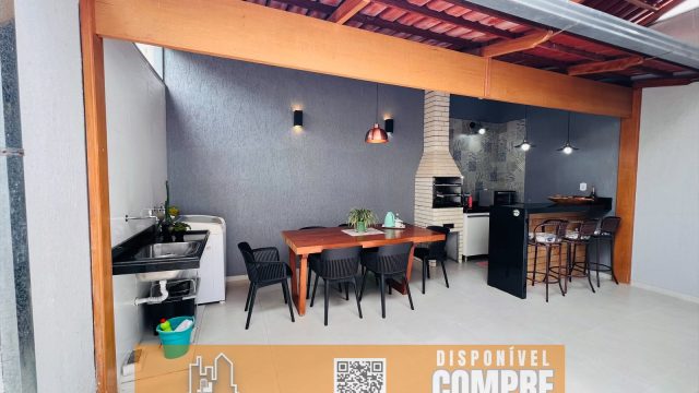 CASA MODERNA B.LARANJEIRAS – 02 QTOS – SUÍTE – ÁREA GOURMET – R$ 495.000,00