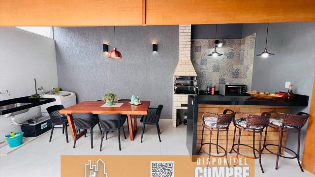 CASA MODERNA B.LARANJEIRAS – 02 QTOS – SUÍTE – ÁREA GOURMET – R$ 495.000,00