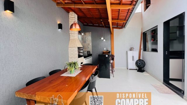 CASA MODERNA B.LARANJEIRAS – 02 QTOS – SUÍTE – ÁREA GOURMET – R$ 495.000,00