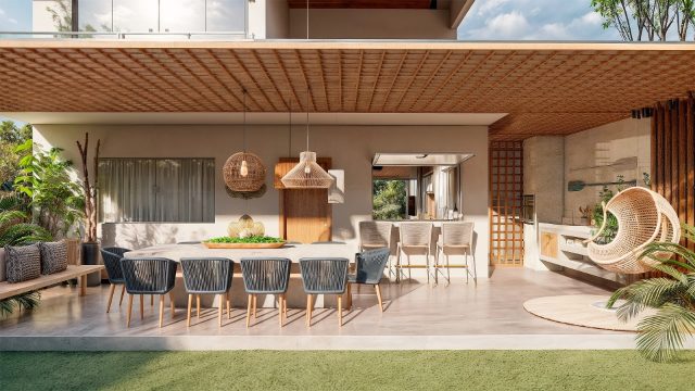 CASAS DUPLEX LUX0 – SANTA CRUZ CABRÁLIA – BA – 03 SUÍTES PÉ NA AREIA – R$ 760.000,00