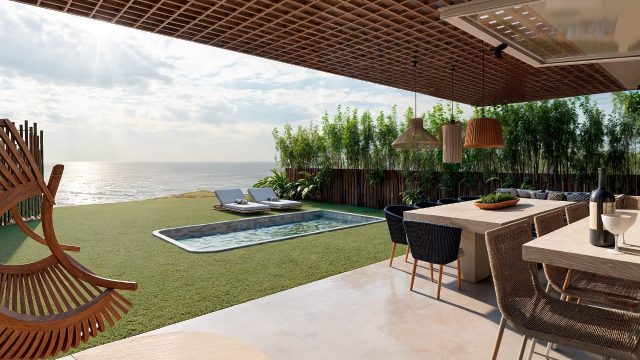 CASAS DUPLEX LUX0 – SANTA CRUZ CABRÁLIA – BA – 03 SUÍTES PÉ NA AREIA – R$ 760.000,00