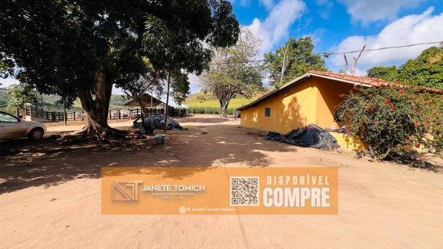 FAZENDA LUXO -164 HECTARES – 30 KM DE TEÓFILO OTONI R$ 4.080.000,00