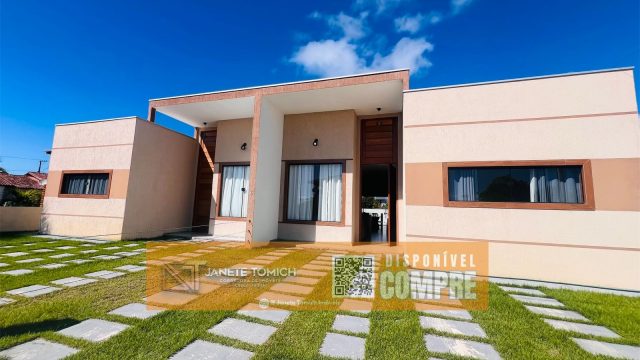 LINDA CASA – 124 MTS² – GUARATIBA -PRADO-BA – 03 QTOS-SUITE-PISCINA – R$ 695.000,00