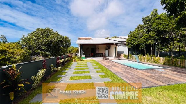 EXCELENTE CASA 03 QTOS-ÁREA GOURMET – PISCINA – GUARATIBA-PRADO-BA – R$ 650.000,00