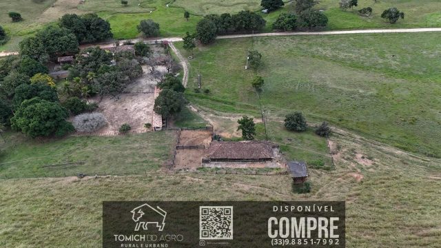 FAZENDA CLIMA QUENTE 30 ALQ. BR 418 – 25 KM T.OTONI MG R$ 3.000.000,00