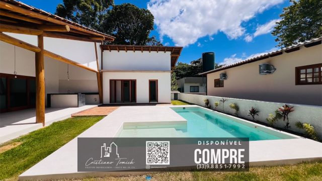 EXCELENTE CASA LUXO – 03 SUÍTES – GUARATIBA PRADO BA