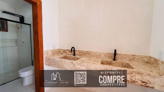 EXCELENTE CASA LUXO – 03 SUÍTES – GUARATIBA PRADO BA