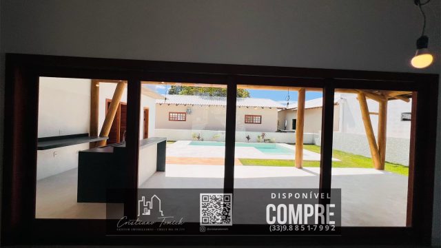 EXCELENTE CASA LUXO – 03 SUÍTES – GUARATIBA PRADO BA