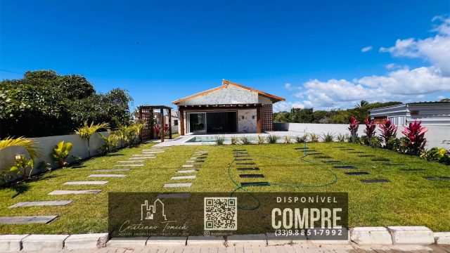 EXCELENTE CASA – 03 SUÍTES – PISCINA – R$ 1.500.000,00  RESERVA DA BARRA- GUARATIBA – BA