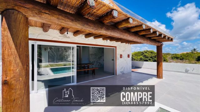 EXCELENTE CASA – 03 SUÍTES – PISCINA – R$ 1.500.000,00  RESERVA DA BARRA- GUARATIBA – BA